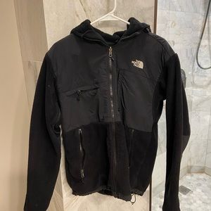 Gently worn black north face